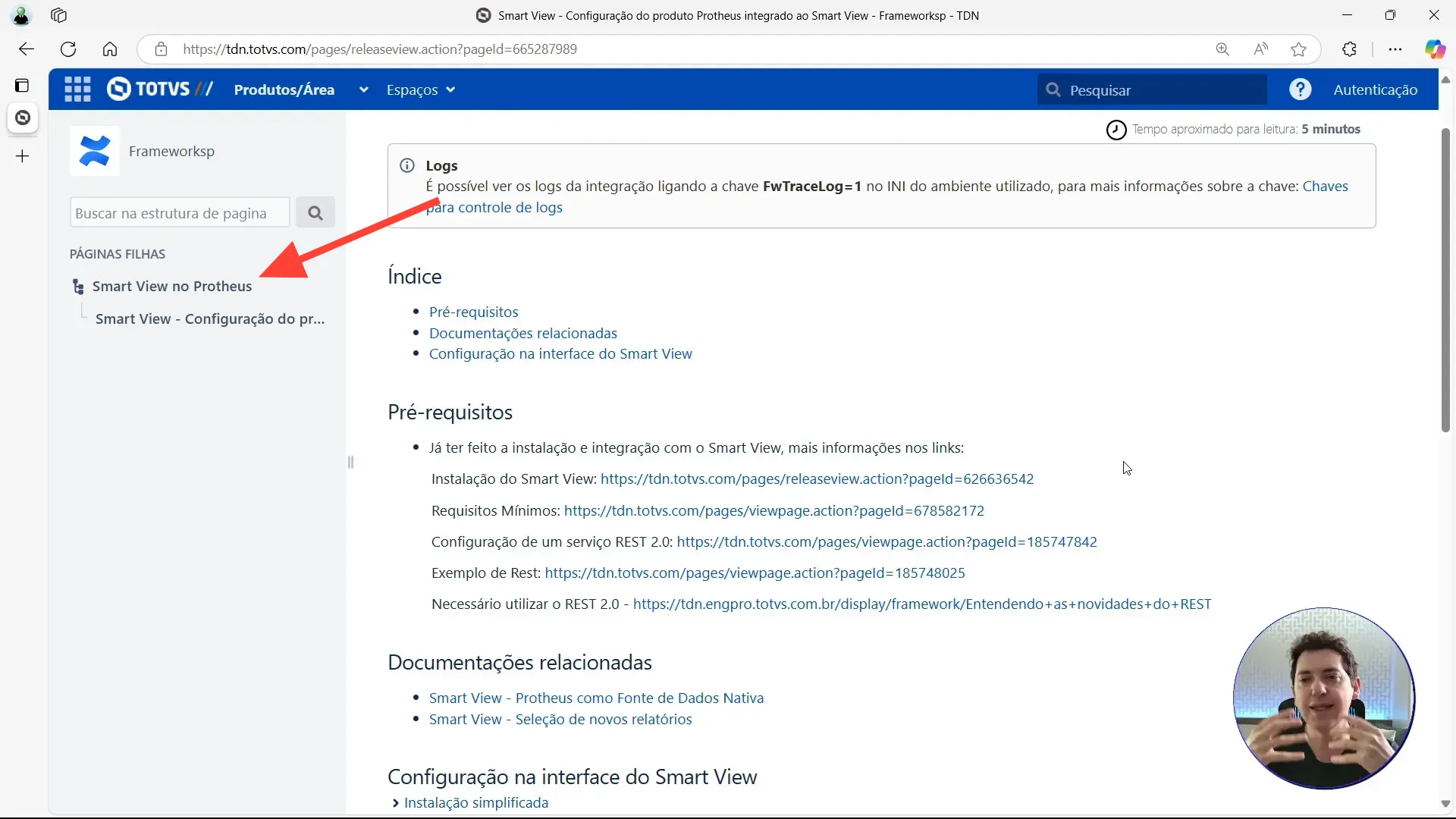 Configuração Smart View Totvs Protheus