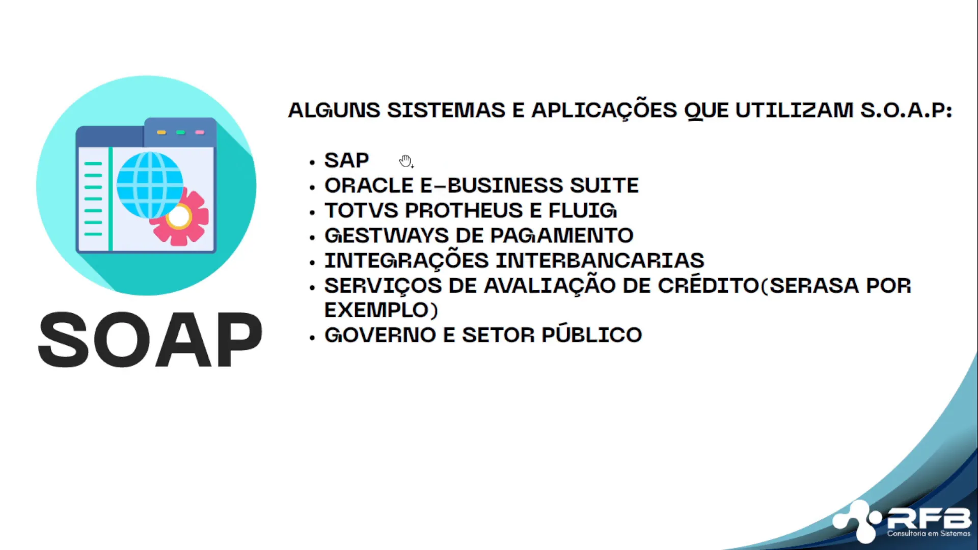 Sistemas que utilizam SOAP